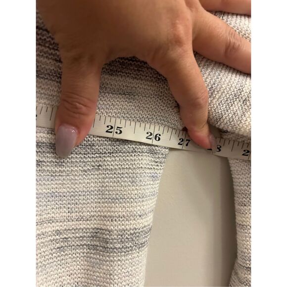 Haven Well Within Organic Cotton Open Cardigan size XL Sustainable Neutral Cozy - Picture 5 of 7